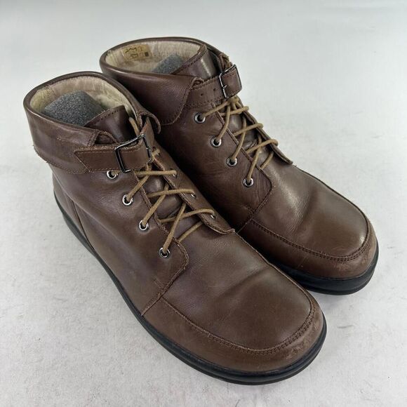 Birkenstock women's Footprints Marino lined boot US 9 Belted Chukka Booties - Picture 5 of 10